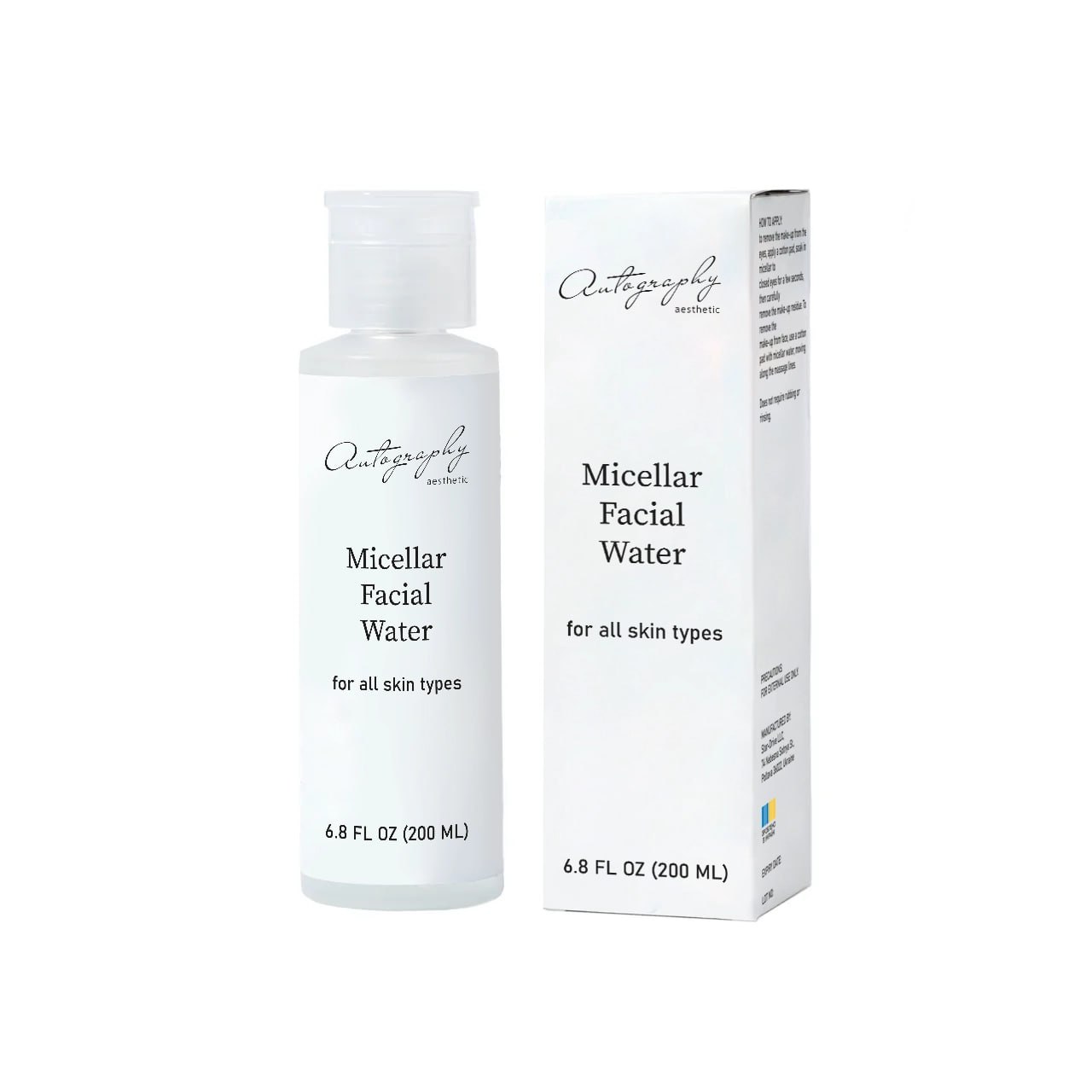 AUTOGRAPHY MICELLAR FACIAL WATER Міцелярна вода з екстрактом алое та пантенолом